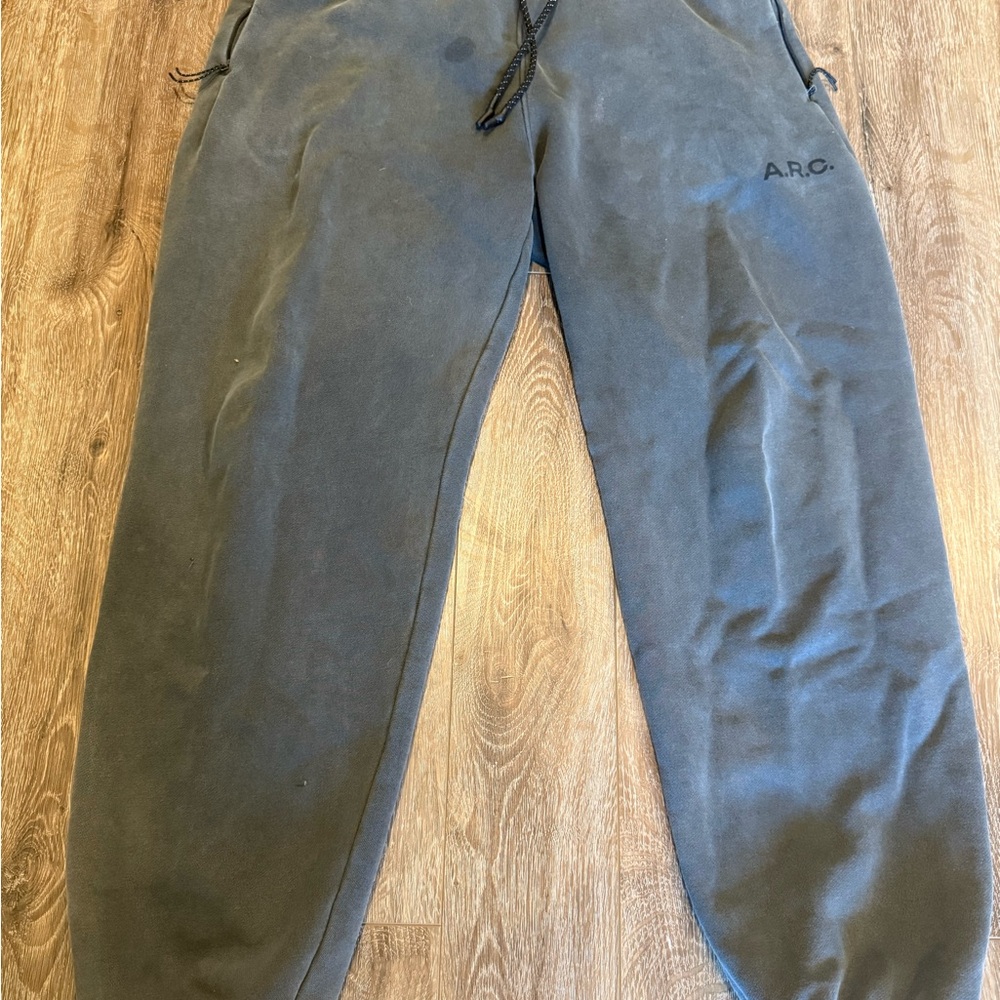 PacSun Dark Gray Joggers with A.R.C. Logo
